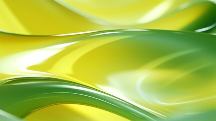Canvas Print - Background of amorphic natural Abstract glass, light green colors. Neural network ai generated art