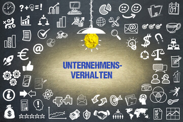 Poster - Unternehmensverhalten