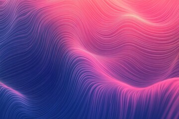 Poster - Captivating colorful backdrop with curvaceous stripes and a grainy texture. Artistic simplistic online ad showcasing a vibrant gentle noise effect influenced by retro design elements