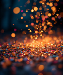 A sprinkle of glittering confetti added to the sparkle of the night air on this joyous occasion filled with fun and color._00001_