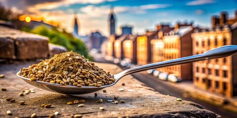 Medicinal Benefits of Milk Thistle Seeds Powder in Urban Exploration Photography