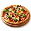 © Bundit - Delicious Homemade Pizza on White Background 1