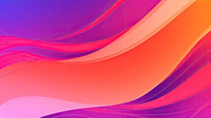 Wall Mural - Abstract gradient background that is bold and transitions smoothly between colors.