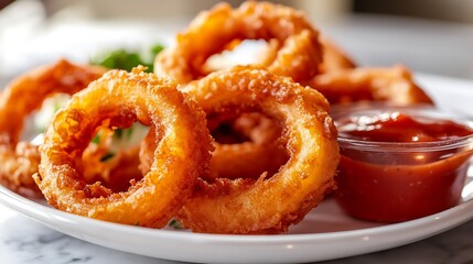 crispy onion rings