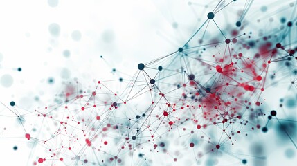 Poster - Abstract Network of Interconnected Nodes and Lines