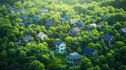 Green businesses often promote renewable energy in their communities.