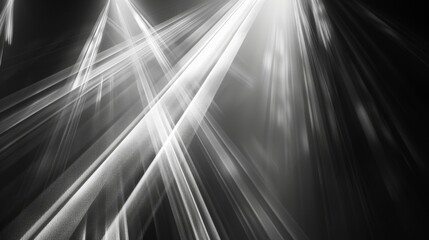Wall Mural - bright beams of light intersect in a dynamic display of illumination at an art installation