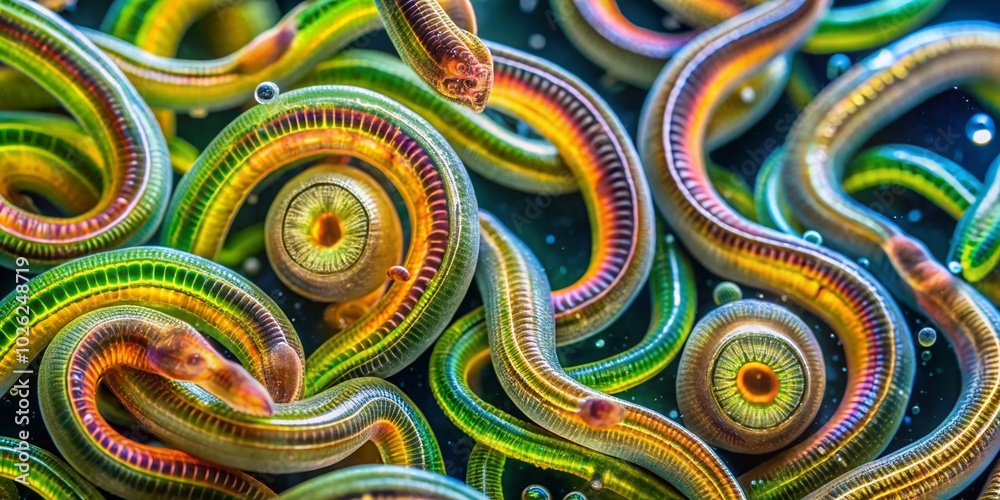 Detailed Examination of Helminths Under Microscope: Insights into ...