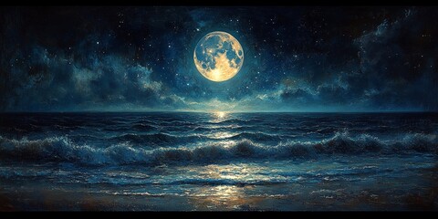 sky with moon