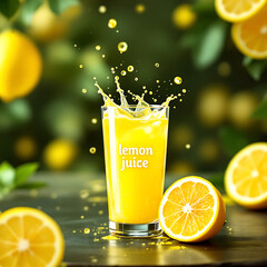 Taste the Freshly Pressed Lemon Juice's Pure, Vibrant Taste.