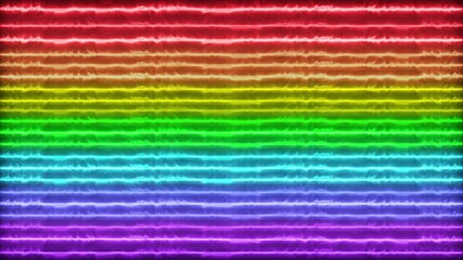 Wall Mural - rainbow laser lights in and out 4k loop features rainbow colored laser beams coming on the screen ag