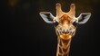 © The Little Hut - giraffe giraffe head design.  : Generative AI