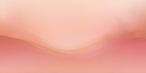 Poster - Soft Peach Abstract: A dreamy and ethereal background in soft peach hues, featuring gentle curves and subtle gradients for a calming and elegant touch. Perfect for presentations, social media.