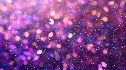 Wall Mural - falling glittering confetti texture overlay background for festive event decoration