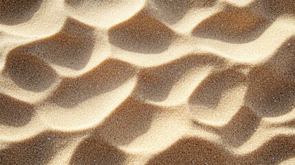 Poster - The sand is very fine and the texture is very rough