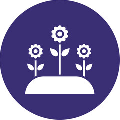 Poster - Flowers Icon Design