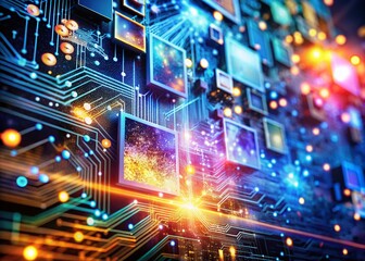 Poster - High-Quality Tech Images for Innovation and Digital Solutions in Modern Business and Technology Environments