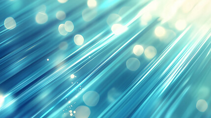 Poster - abstract geometric background in blue shades with geometric lines and patterns. Minimalist tech design