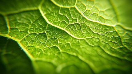 Soybean Field Texture: Close-up of soybean leaves, veins, and tiny hairs, showcasing their unique texture. 