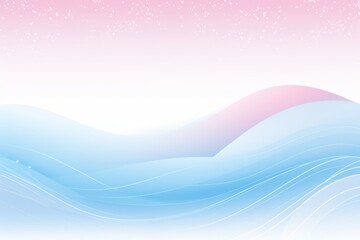 Poster - Minimalistic design with soft pastel blue or gray background and subtle graphic elements