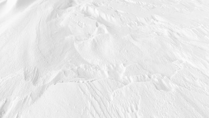 Poster - Snow relief wavy texture background black and white