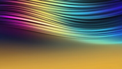 Poster - Vibrant Abstract Waves of Color Blending Smoothly in an Artistic Representation of Light and Motion