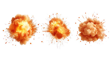 Poster - Realistic Explosions Generative AI