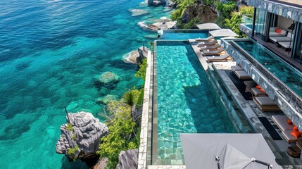 Sticker - Luxury Oceanfront Villa with Infinity Pool Overview