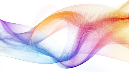 Poster - Abstract image of a quantum magnetic field.