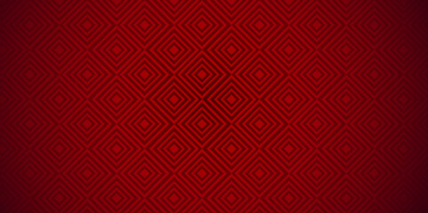 Poster - Red Royal Luxury Elegant Pattern Background Banner Design Multipurpose.