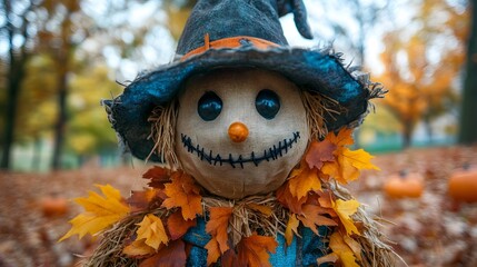 Close-up_of_a_funny_Halloween_scarecrow