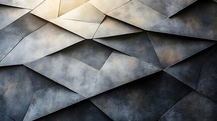Poster - Minimalistic Black and White Textured Background
