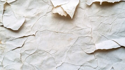 Poster - Crumpled Paper Texture Background for Design Projects