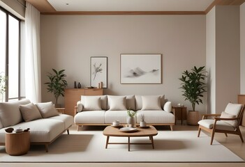 Photo modern style interior room 3d illustration