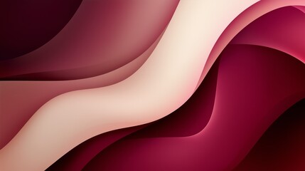 Poster - Deep Burgundy Gradient Background with Smooth Blending