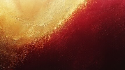 Poster - Elegant Gradient Blending of Burgundy and Gold Colors