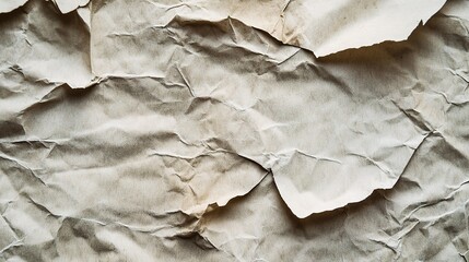 Poster - Crumpled Paper Texture for Creative Projects