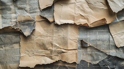Poster - Vintage Textured Paper Background for Creative Projects
