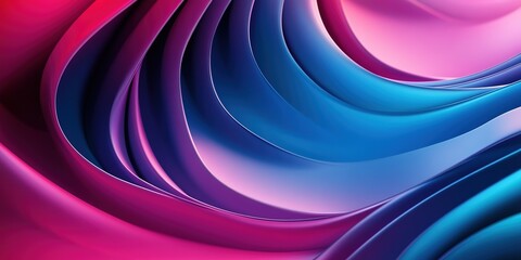 Poster - 3D pink Blue grey purple grainy background, dark abstract noise texture poster, banner header cover backdrop design, generative Ai