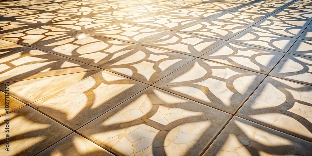 White Sandstone Floor Tile Texture - Seamless Background for Interior ...