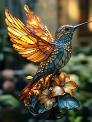 Mosaic hummingbird