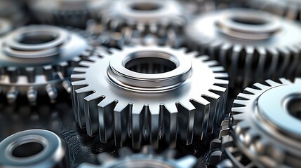 Poster - Gears are used to transmit power between shafts. They can also experience high loads and speeds.