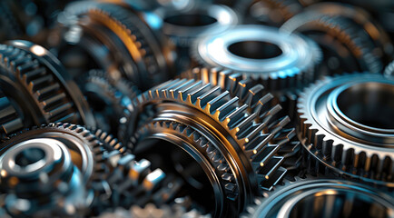 Poster - Gears are used to transmit power between shafts. They can also experience high loads and speeds.