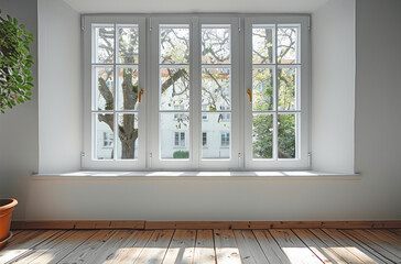 Simple Window mullions, square or rectangle windows, explanation.