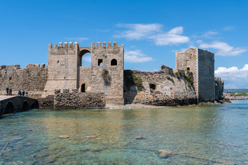 Wall Mural - Castle of Methoni, medieval fortification in the port town of Methoni, Messenia