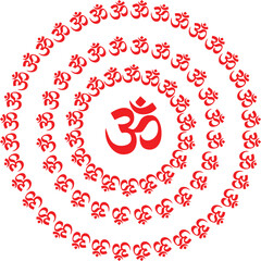 om hindu lord shiva sign symbol