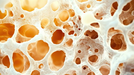 Poster - Abstract Cellular Structure with Holes.