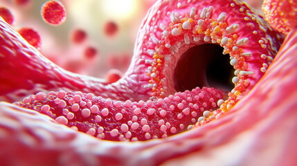 Poster - Microscopic View of Cells.