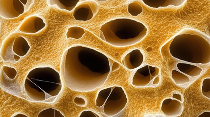 Aufkleber - Honeycomb Structure - SEM Image.