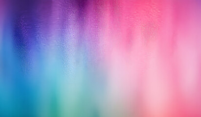 Poster - Pink blue green grainy gradient background noise texture effect smooth blurred backdrop website header design